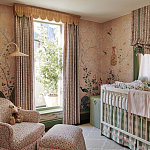 Обои ручная роспись Cecily pink варинант исполнения - 3 | Loft Concept в Казани