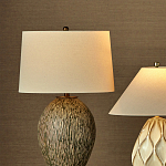 Настольная лампа с текстурным узором Movement of Smooth Lines варинант исполнения - 4 | Loft Concept в Казани