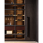 Кухонный гарнитур из красного мрамора и дерева VVD Dada Engenereed Kitchen варинант исполнения - 4 | Loft Concept в Казани