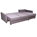 Диван трехместный раскладной Giorgio Sofa серый варинант исполнения - 4 | Loft Concept в Казани