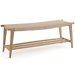 Деревянная банкетка из массива дуба Mia Oak Banquet варинант исполнения - 1 | Loft Concept в Казани