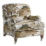 Кресло Trumann Club Chair Beige Landscape бежевый пейзах варинант исполнения - 1 | Loft Concept в Казани