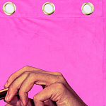 Штора Seletti Lipstick Pink варинант исполнения - 1 | Loft Concept в Казани