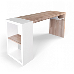 Письменный стол прямоугольный с полочкой под столешницей EcoComb варинант исполнения - 1 | Loft Concept в Казани