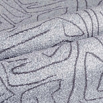 Мебельная ткань Букле серый цвет 140 см T3-10 варинант исполнения - 1 | Loft Concept в Казани