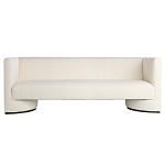 Трехместный диван Florida Sofa  с элегантным деревянным декором  варинант исполнения - 2 | Loft Concept в Казани