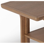 Стол кофейный деревянный с арочным основанием Arch Passage варинант исполнения - 2 | Loft Concept в Казани