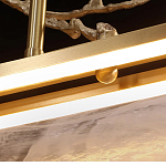 Люстра прямоугольная из фактурного стекла Chandelier Beam варинант исполнения - 9 | Loft Concept в Казани