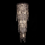 Бра с каскадом из прозрачного хрусталя и корпусом из металла цвета хром Constant Sparks варинант исполнения - 7 | Loft Concept в Казани