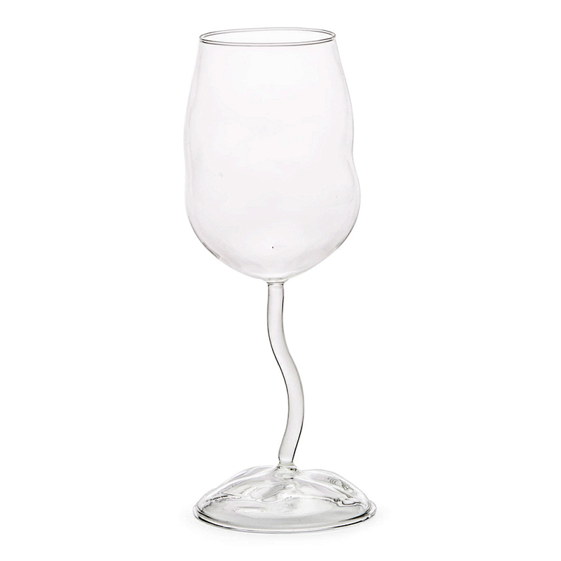 Бокал Seletti Wine Glass h.24 Прозрачное Стекло в Казани | Loft Concept 