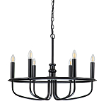 Люстра круглая с 6-ю лампами Kichler варинант исполнения - 1 | Loft Concept в Казани