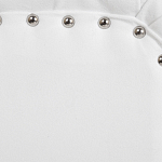 Кушетка белая с мягкой обивкой из велюра Michael Couch варинант исполнения - 7 | Loft Concept в Казани