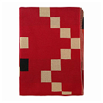 Плед хлопковый по мотивам башкирских орнаментов Ural and Siberian Patterns варинант исполнения - 5 | Loft Concept в Казани