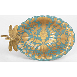 Фарфоровая чаша Золотая стрекоза Marlo Turi варинант исполнения - 3 | Loft Concept в Казани