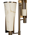 Торшер на три лампы с расцветкой под мрамор на матовом металлическом основании Elegant Classic Light варинант исполнения - 2 | Loft Concept в Казани