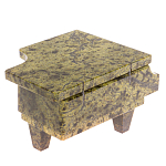 Шкатулка в виде рояля из натурального камня змеевик Stone Casket варинант исполнения - 3 | Loft Concept в Казани
