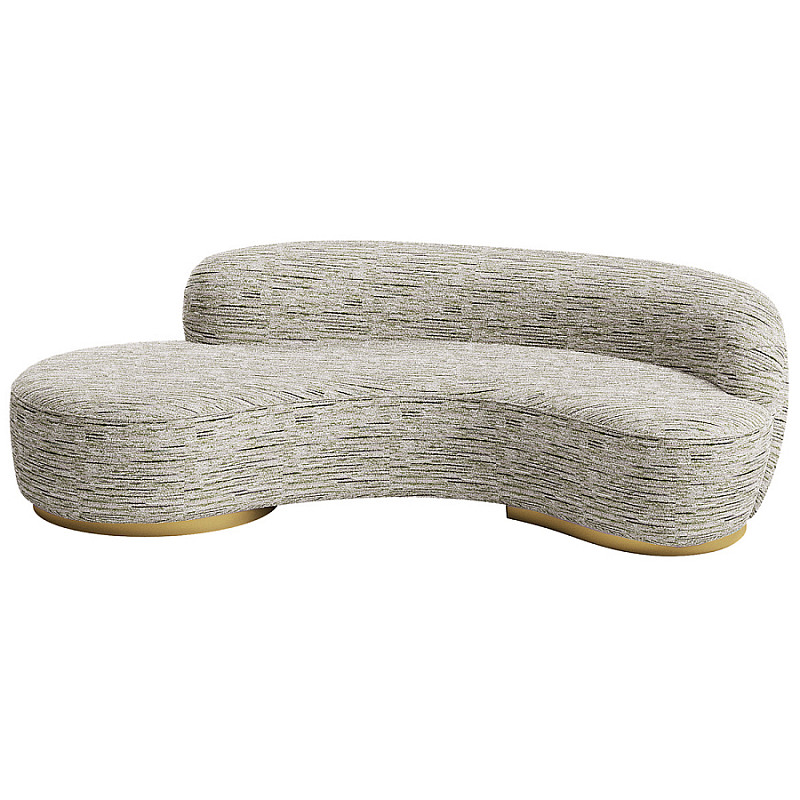 Современный Диван  Gold River Бежевый  Бежевый Латунь в Казани | Loft Concept 