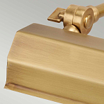 Светильник для картин с призматическим плафоном и двойными регулируемыми шарнирами Elstead Lighting варинант исполнения - 47 | Loft Concept в Казани