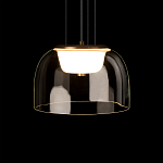 Подвесной светильник с куполообразным прозрачным стеклянным плафоном Grada Light варинант исполнения - 4 | Loft Concept в Казани