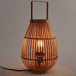 Настольная лампа ручной работы из бамбука Bamboo Grove варинант исполнения - 3 | Loft Concept в Казани