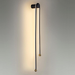 Бра черного цвета с изогнутым плафоном Luke Lampco Tracer Lamp варинант исполнения - 3 | Loft Concept в Казани