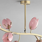 Дизайнерский Светильник Lilly Pink Tulip Lamp розовый плафон  варинант исполнения - 8 | Loft Concept в Казани