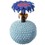 Статуэтка синий экзотический цветок Exotic Tropical Flower варинант исполнения - 1 | Loft Concept в Казани