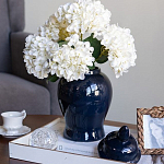 Ваза с крышкой однотонная Высота 31 см Chinoiserie Ceramics варинант исполнения - 7 | Loft Concept в Казани