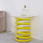 Дизайнерский журнальный стол на 2-х конусообразных ножках Epykopy варинант исполнения - 2 | Loft Concept в Казани