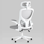 Кресло для компьютерного стола Easement Grey&White варинант исполнения - 5 | Loft Concept в Казани