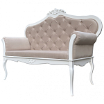 Диван в стиле прованс Montmartre Provence Sofa Beige White варинант исполнения - 3 | Loft Concept в Казани