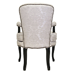 Кресло c растительным орнаментом Aubrey Classical Armchair beige jacquard варинант исполнения - 2 | Loft Concept в Казани