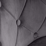 Стул в серой велюровой обивке Ward Grey Velour Chair варинант исполнения - 6 | Loft Concept в Казани