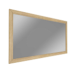 Зеркало прямоугольное с классической деревянной рамой Harper Line варинант исполнения - 2 | Loft Concept в Казани