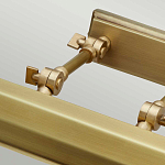 Светильник для картин с призматическим плафоном и двойными регулируемыми шарнирами Elstead Lighting варинант исполнения - 7 | Loft Concept в Казани