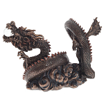 Декоративная статуэтка Дракон Фуцанлун Fuzanglong Dragon Brown Statuette варинант исполнения - 2 | Loft Concept в Казани