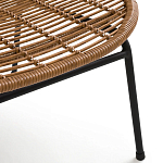 Садовое кресло из искусственного ротанга Mills Rattan Wicker Chair варинант исполнения - 5 | Loft Concept в Казани