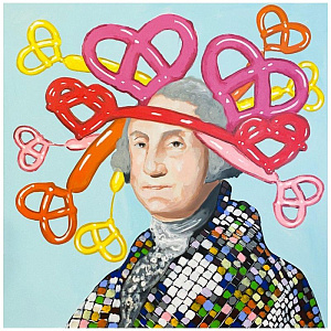 Картина Party George in Disco Jacket