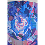 Ширма Космическая Фантазия варинант исполнения - 2 | Loft Concept в Казани