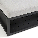 Садовый диван на каркасе из алюминия Petro варинант исполнения - 3 | Loft Concept в Казани