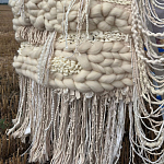 Вязанное панно для ресторана WINTER варинант исполнения - 3 | Loft Concept в Казани