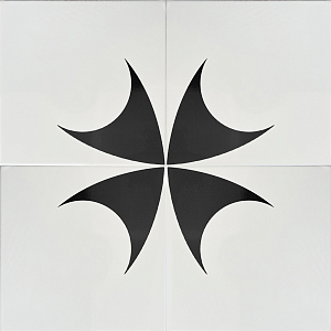 Дизайнерская плитка с узором Комета