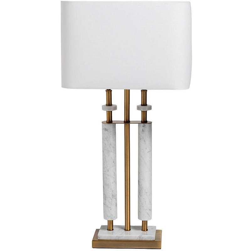 Настольная лампа White reflection border Белый Настольная лампа White reflection border Белый в Казани | Loft Concept