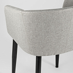 Мягкое кресло на металлических ножках Shaggy Grey варинант исполнения - 7 | Loft Concept в Казани