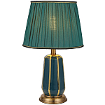 Настольная лампа с абажуром Celestina Lampshade Table Lamp Green варинант исполнения - 1 | Loft Concept в Казани