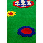 Дизайнерский ковер с цветами Poltronova Tappeto Prato Rug варинант исполнения - 4 | Loft Concept в Казани