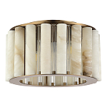 Потолочный светильник из стекла и премиального алебастра Ravishment варинант исполнения - 2 | Loft Concept в Казани