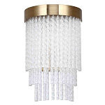 Бра с прозрачными стеклянными трубочками и металлическим основанием Nembus варинант исполнения - 1 | Loft Concept в Казани