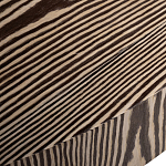 Столик журнальный круглый с полосатым узором Zebroids варинант исполнения - 8 | Loft Concept в Казани