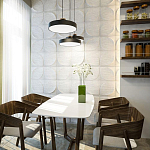 Гипсовая 3D панель с принтографией PM-20 варинант исполнения - 3 | Loft Concept в Казани